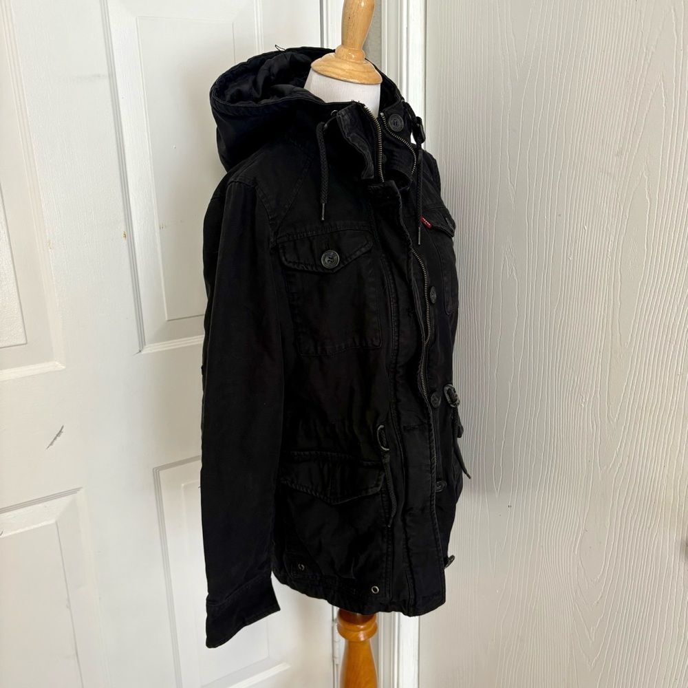 Levi’s Hooded Military Jacket N2 - Picture 7 of 11